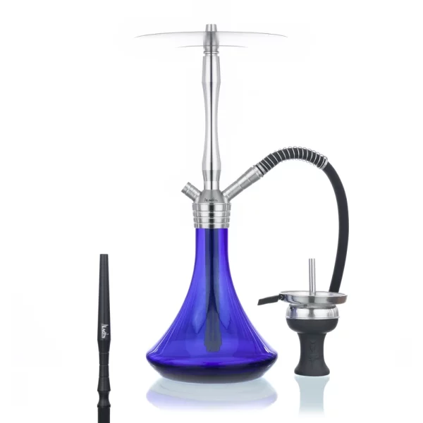 Aladin MVP 460 Gastro Shiny Blue - Model 1 Glass 1 Hookah