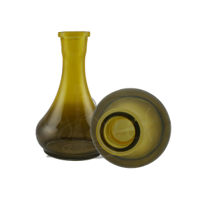 Drop Yellow-black Hookah Vase