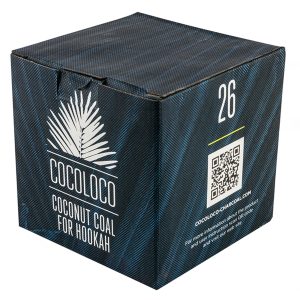 CocoLoco 1kg hookah charcoal (26mm)