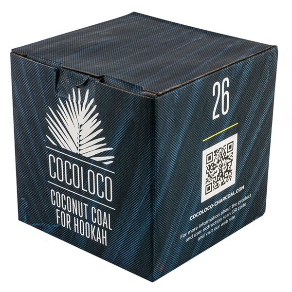CocoLoco 1kg hookah charcoal (26mm)