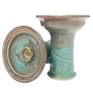 Alpaca LeRook Pink Grey Blue Bowl