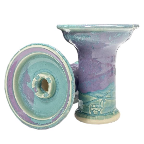 Alpaca LeRook Purple Blue Bowl