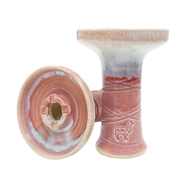 Alpaca Rook Blue Red Pink Bowl