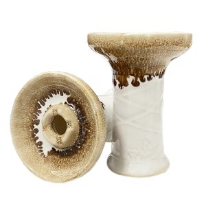 Alpaca Rook Brown White Bowl
