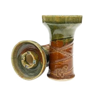 Alpaca Rook Mini Green Brown Bowl