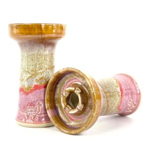 Alpaca Rook Mini Pink Brown Bowl