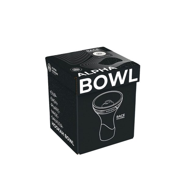 Alpha Bowl Race Phunnel White Matte Bowl - Image 3