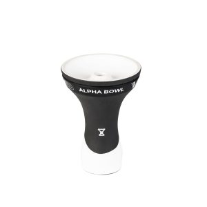 Alpha Bowl Race Phunnel White Matte Bowl