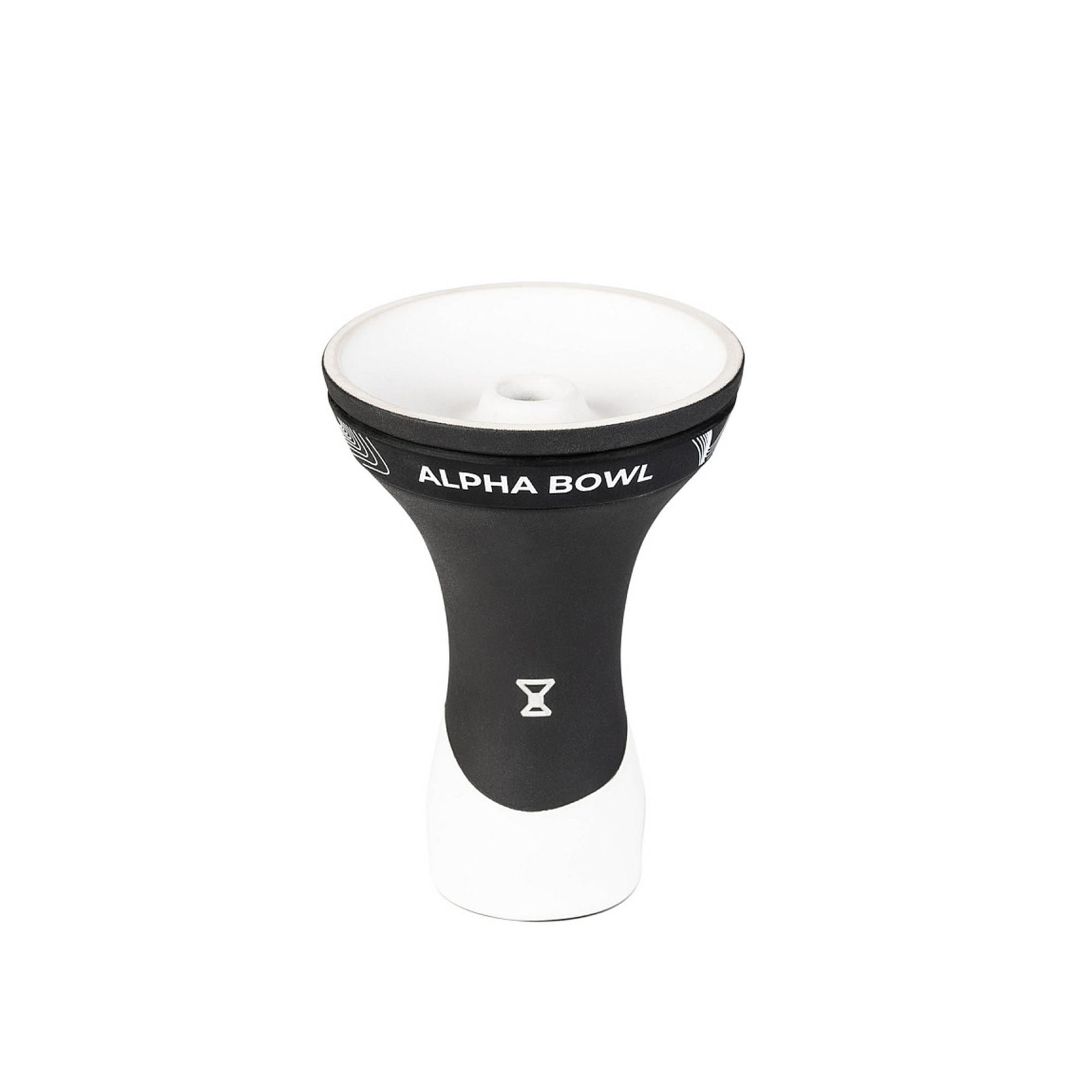 Alpha Bowl Race Phunnel White Matte Bowl