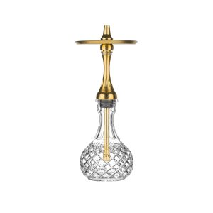 Alpha Hookah X Gold + Vase Hookah