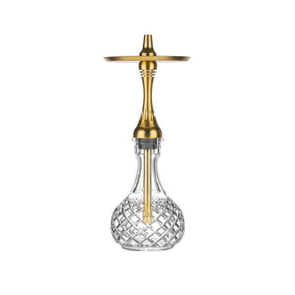 Alpha Hookah X Gold + Vase Hookah