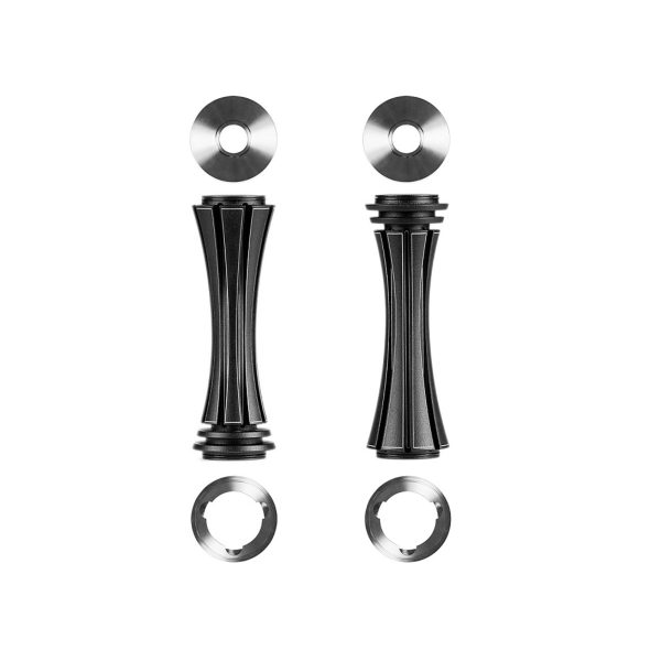 Alpha Hookah X Reverse Black Matte Hookah - Image 4