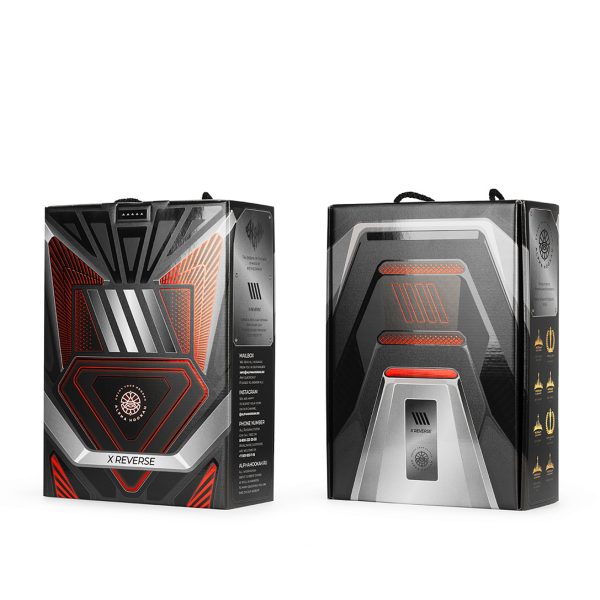 Alpha Hookah X Reverse Red Matte Hookah - Image 5