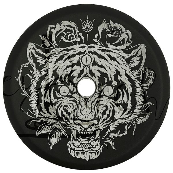 Alpha Hookah Tiger ash plate