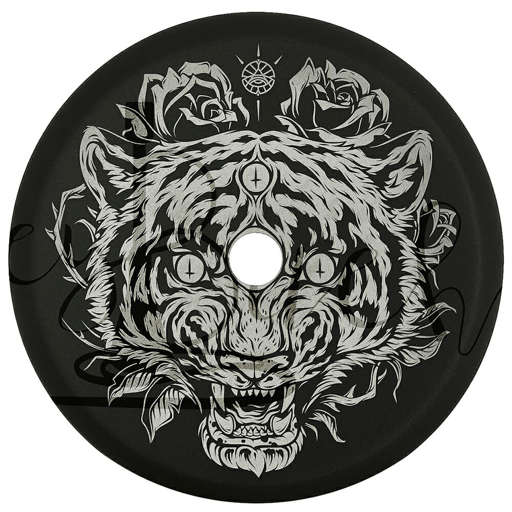 Alpha Hookah Tiger ash plate