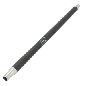 AO Carbon Black Matt Silver hookah mouthpiece