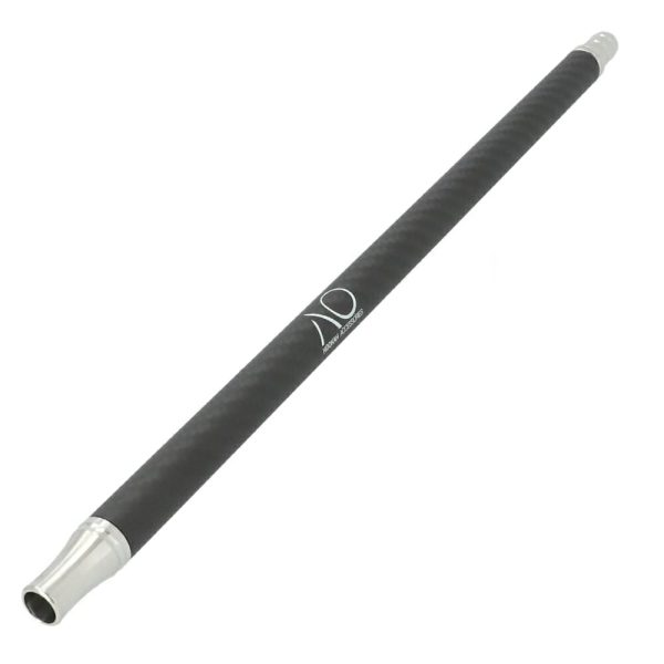 AO Carbon Black Matt Silver hookah mouthpiece