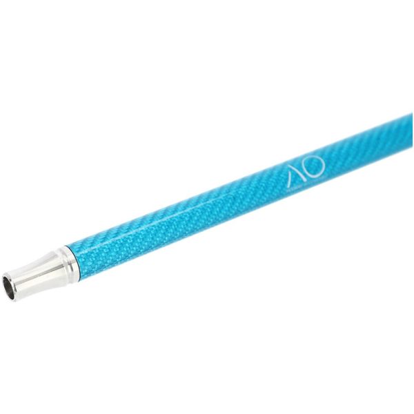 AO Carbon Light Blue hookah mouthpiece - Image 2