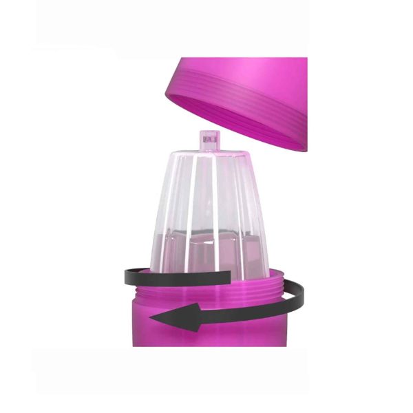 AO Ice Bazooka Neon Pink hookah mouthpiece - Image 2