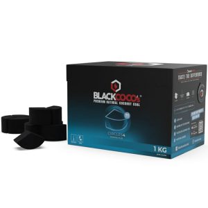 Black Coco's Circles 4 hookah charcoals 1kg (quarts)