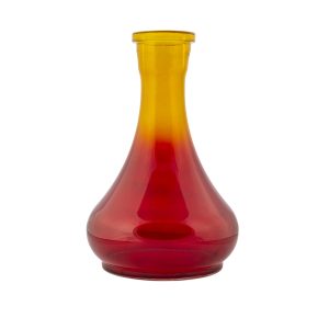 Drop Yellow-red Hookah Vase