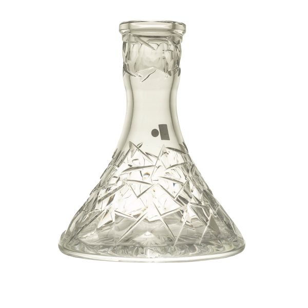 Caesar Bohemia Floe Clear Hookah Vase