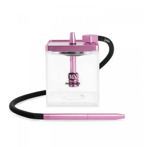 MS Micro Clear/Pink Hookah