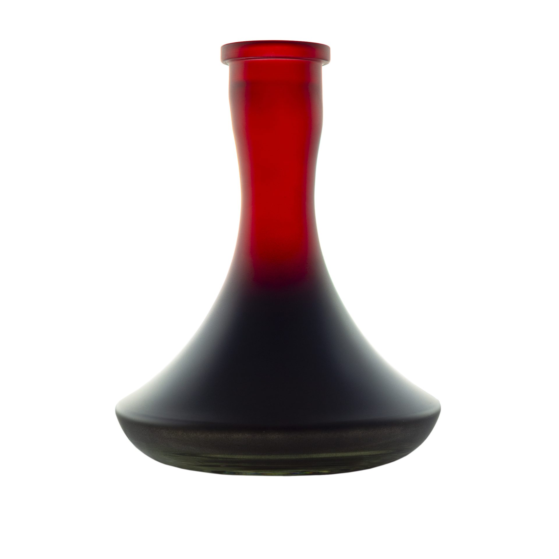 Classic Red-black Matt Hookah Vase