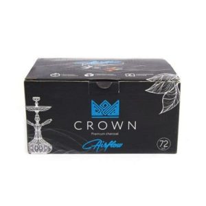 Crown AirFlow hookah charcoal 1kg (25mm)