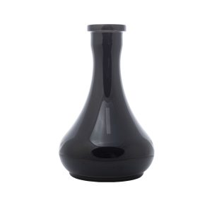 Drop Black Gloss With Window Hookah Vase
