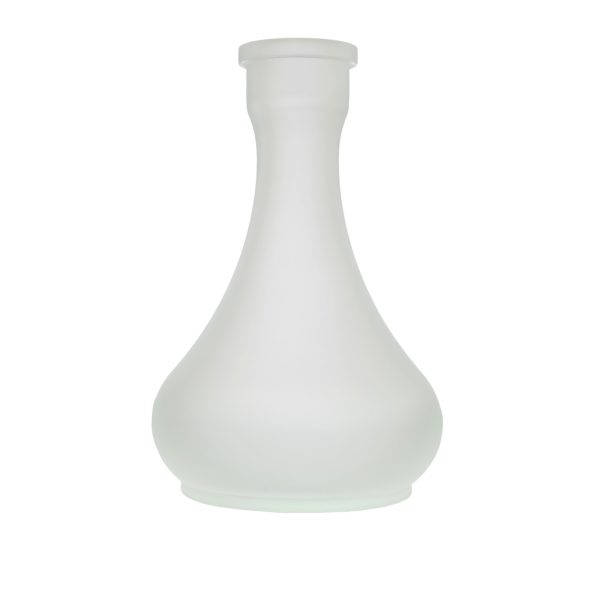 Drop Frozen White Hookah Vase