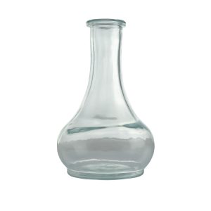 Drop Transparent With Seam Hookah Vase