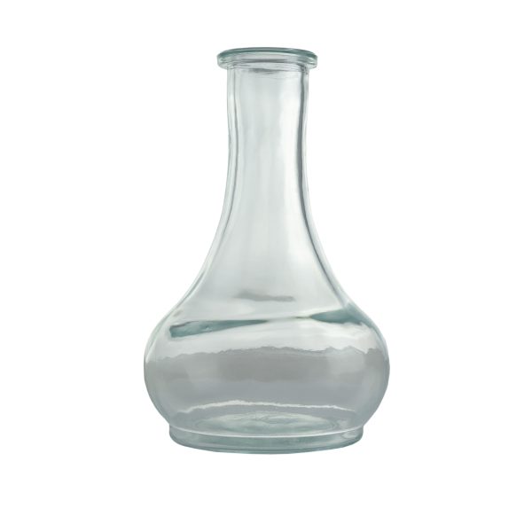 Drop Transparent With Seam Hookah Vase