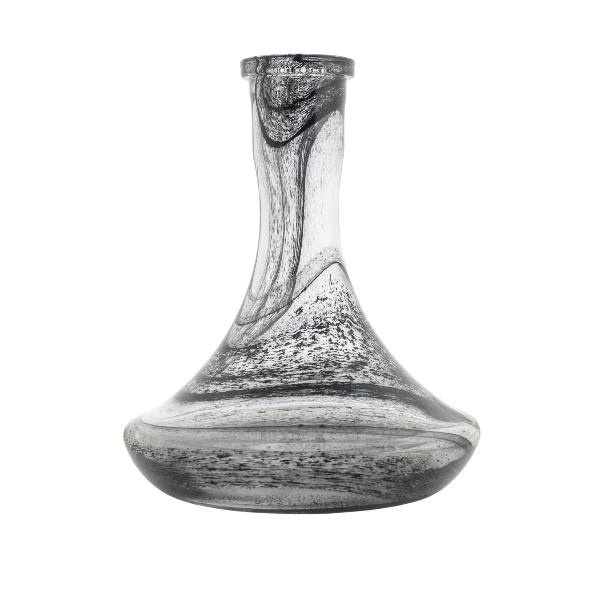 Classic Black Alabaster Hookah Vase