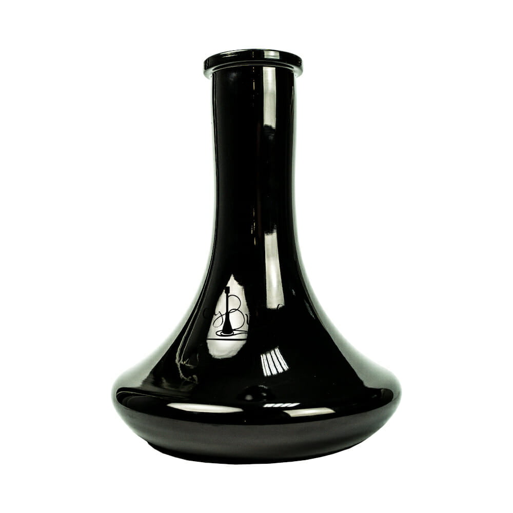 Classic Black Gloss Hookah Vase