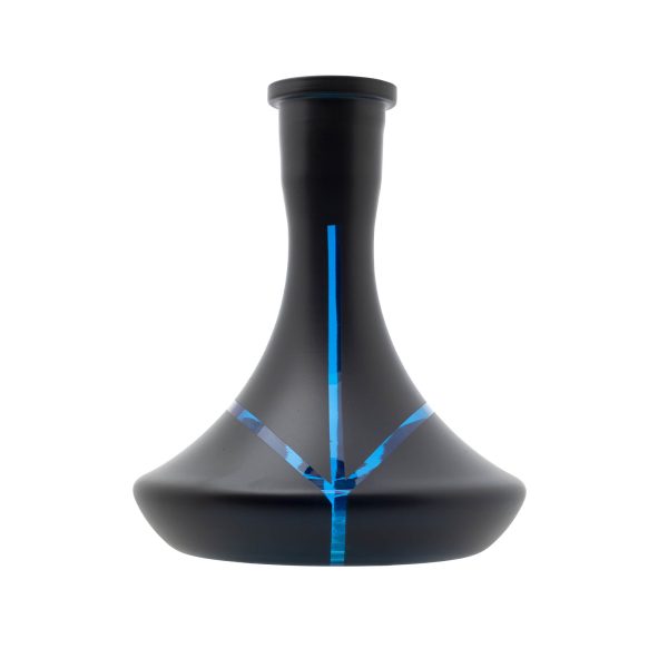 Hookah Vase Classic Blue Stripes