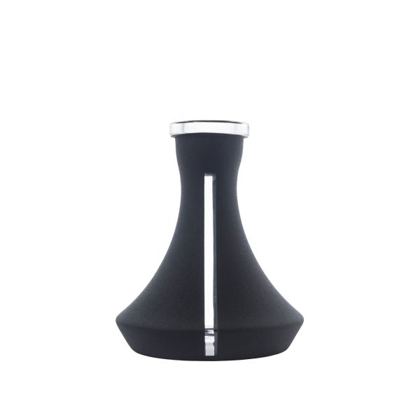 Classic Mini Black Matt With Window Hookah Vase
