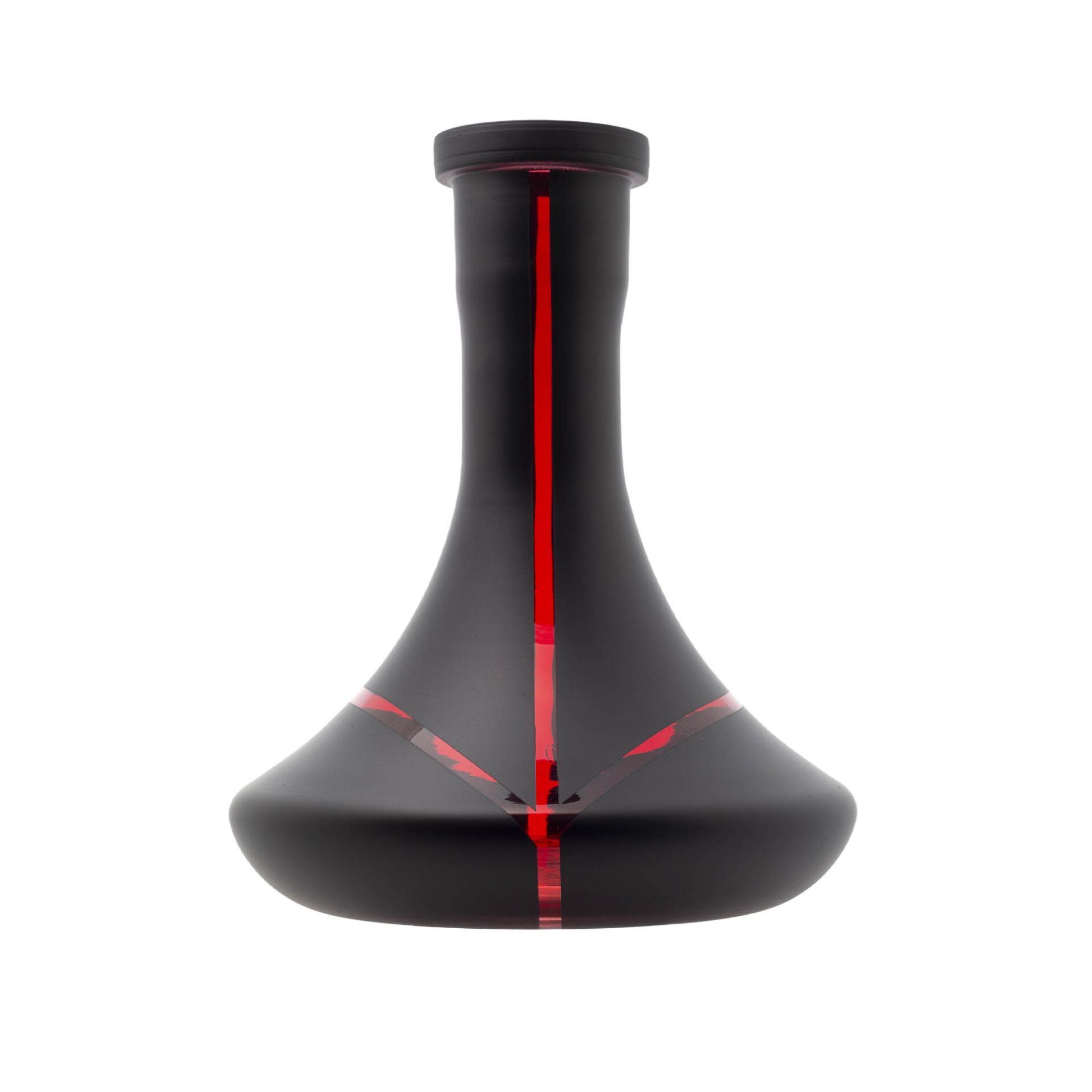 Classic Red Stripes Hookah Vase