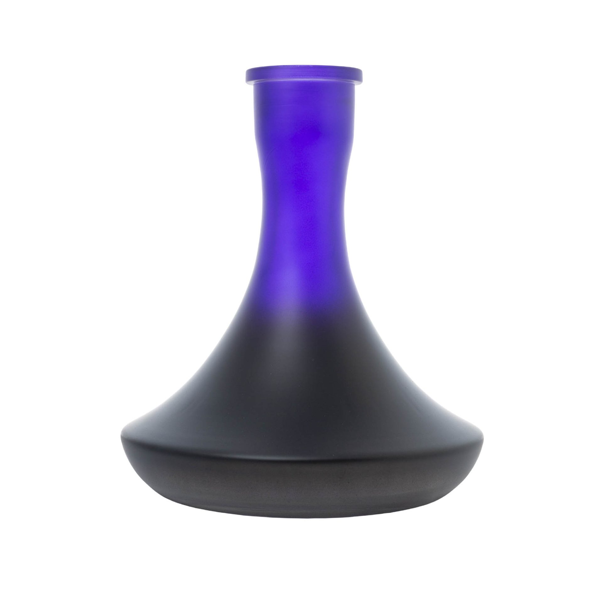 Classic Violet Black Matt Hookah Vase