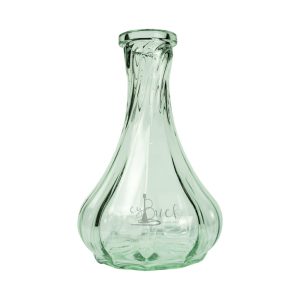 Drop Transparent Wavy No.1 Hookah Vase