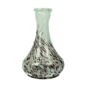 Drop White Violet Hookah Vase