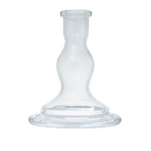 Elegant Clear Hookah Vase