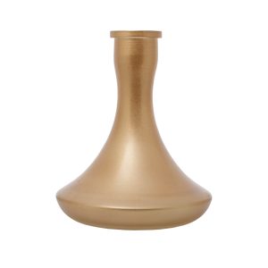Classic Gold Matt Hookah Vase