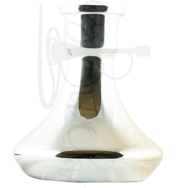 Classic Mini Silver Mirror Hookah Vase