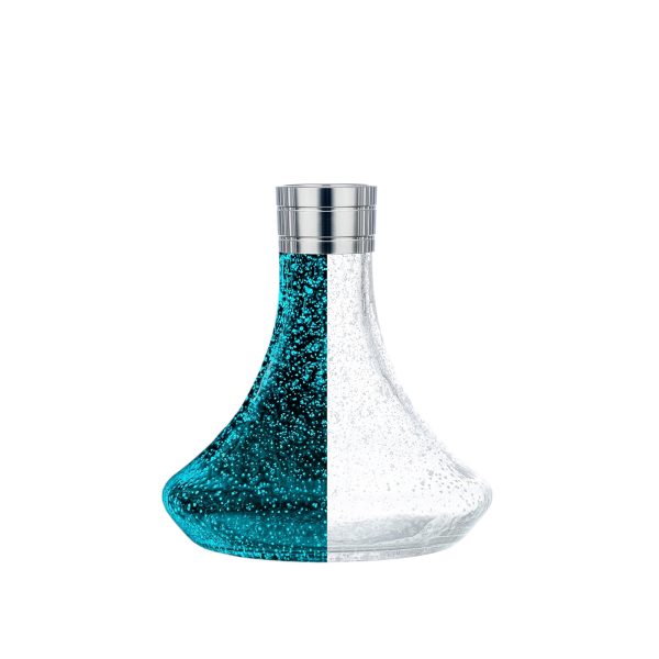 MVP 360 Glow in the Dark Blue Hookah Vase