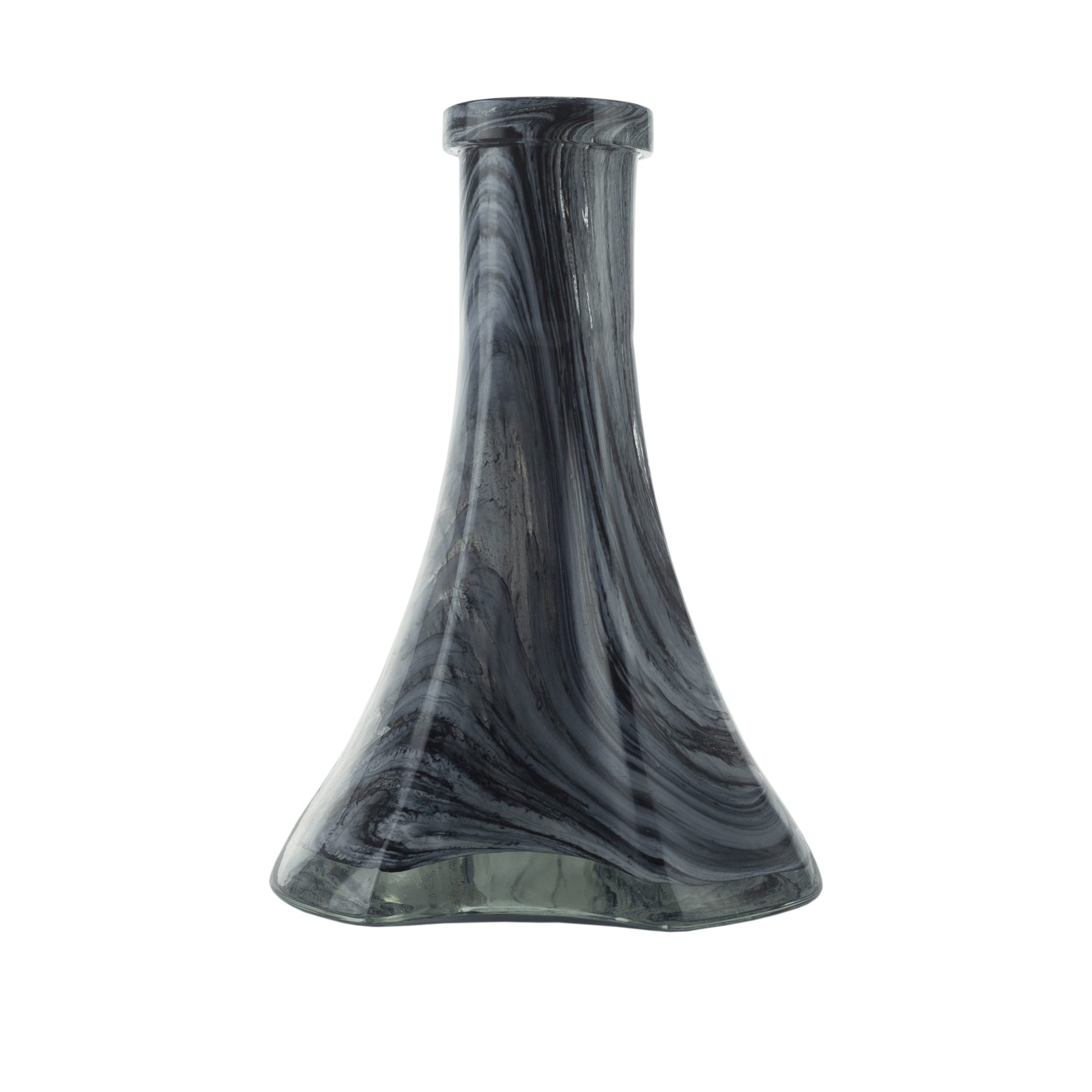 Rocket Black Alabaster Hookah Vase