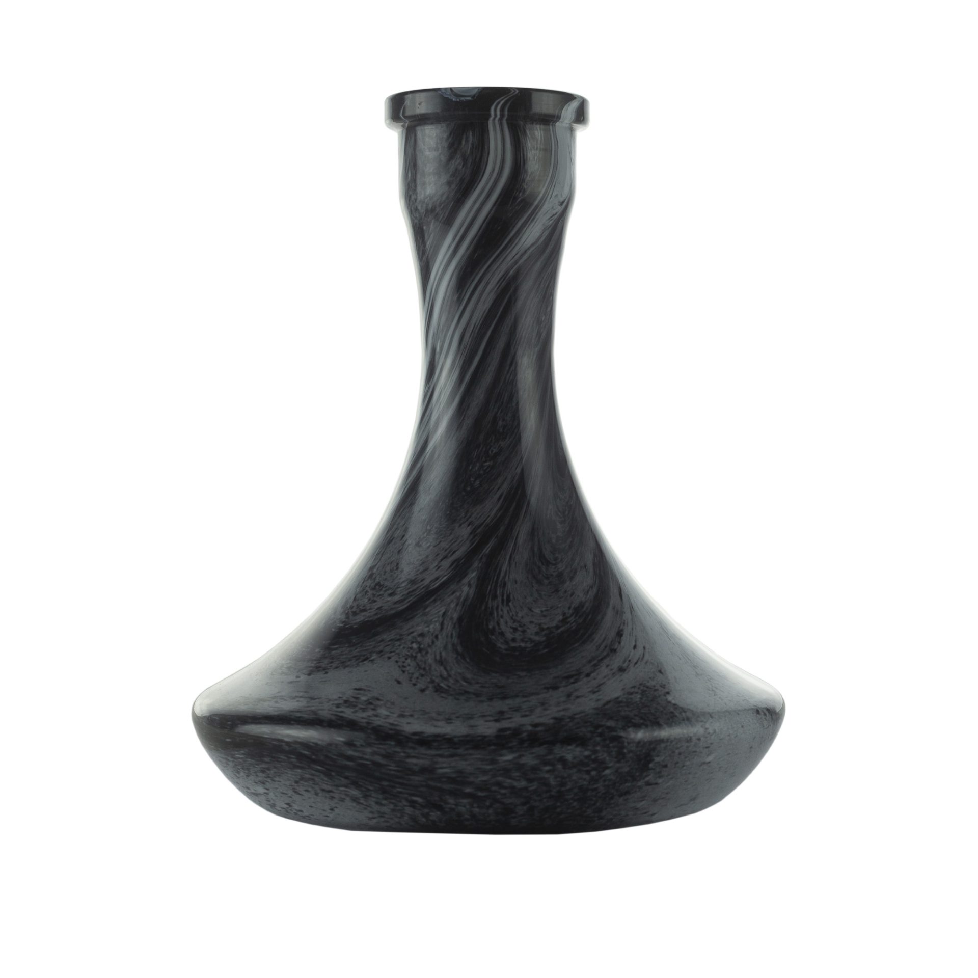 Rocket Black-white Marble Hookah Vase