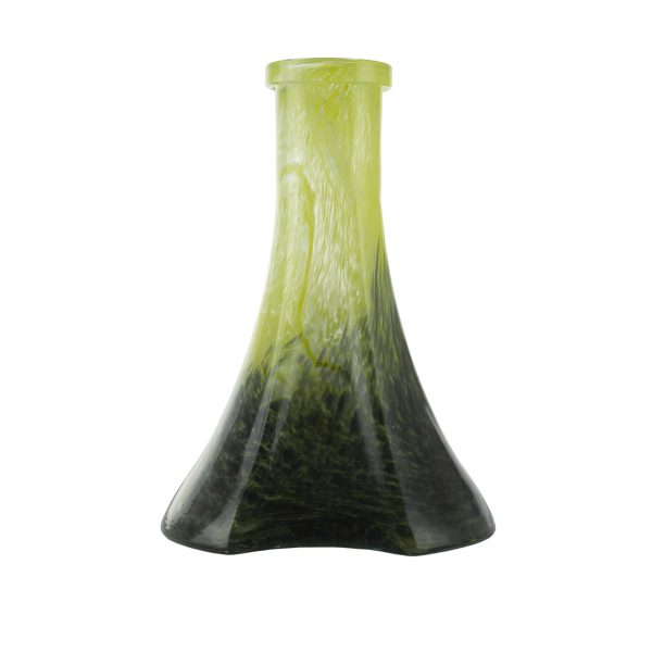 Rocket Black-yellow Crumble Hookah Vase