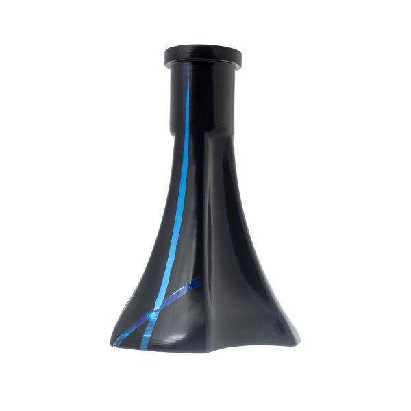 Rocket Blue Stripes Hookah Vase