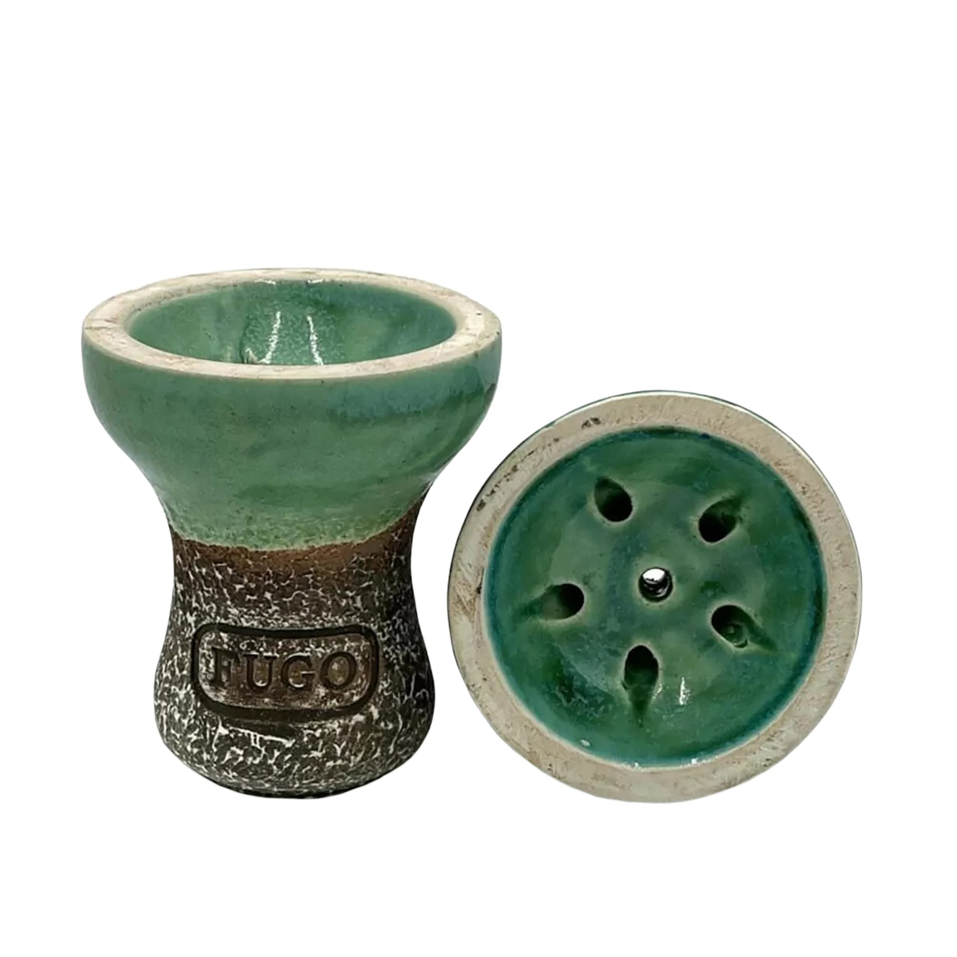 Fugo Turka Glaze Green Bowl